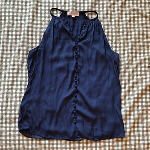 Philosophy Midnight Blue Sleeveless Blouse